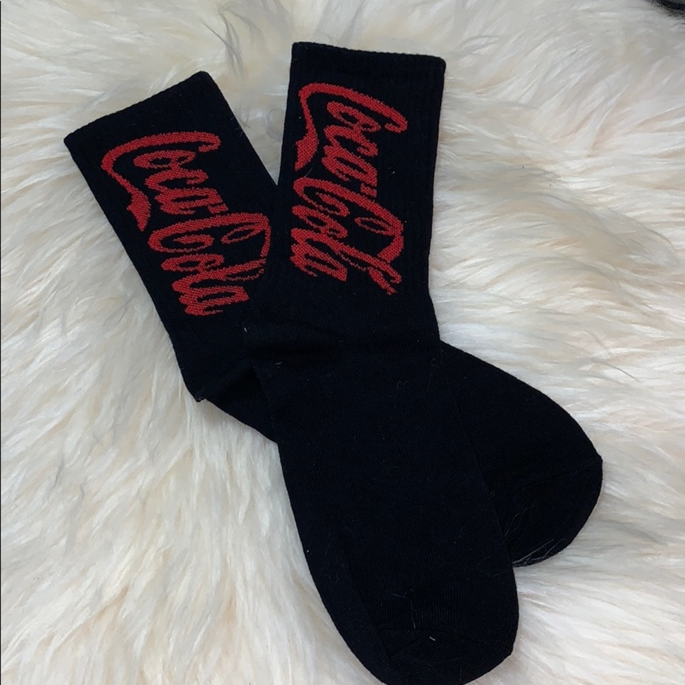 Coca-Cola socks NWOT.